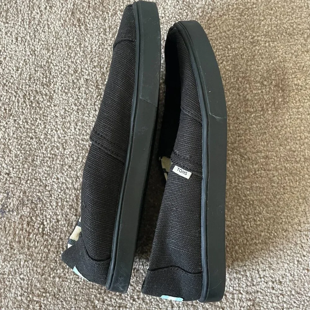 TOMS NWOT Alpargata Cupsole Slip-On Shoes in black - Picture 10 of 11